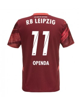 Billige RB Leipzig Lois Openda #11 Bortedrakt 2024-25 Kortermet